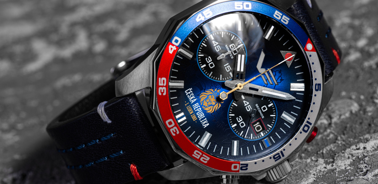 Vostok Europe Česká republika 6S21-225A481B: quartz hodinky s příběhem Vostok Europe Česká republika 6S21-225A481B: quartz hodinky s příběhem