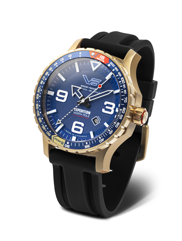 Vostok-Europe EXPEDITION North Pole pulsometer automatic line YN55-597B730S