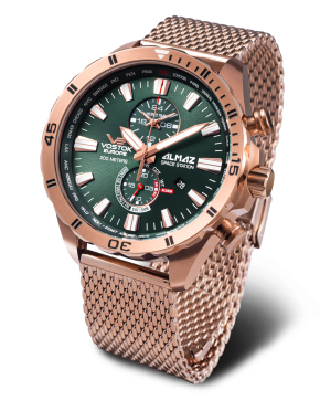 p�nsk� hodinky Vostok-Europe ALMAZ multifunctional line YM8J-320B656B