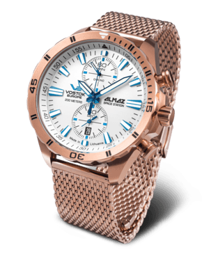 p�nsk� hodinky Vostok-Europe ALMAZ chrono line 6S11-320B676B