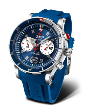 p�nsk� hodinky Vostok-Europe ANCHAR Submarine chrono line 6S21-510A583