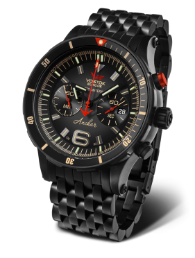 p�nsk� hodinky Vostok-Europe ANCHAR Submarine chrono line 6S21/510C582B