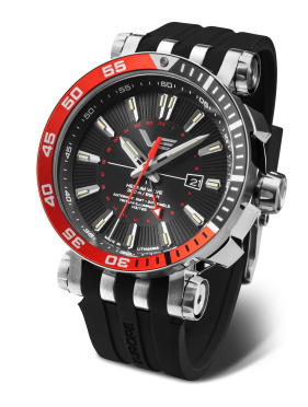 p�nsk� hodinky Vostok-Europe ENERGIA Rocket Automatic, GMT funkce NH34-575A717