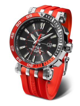 p�nsk� hodinky Vostok-Europe ENERGIA Rocket Automatic, GMT funkce NH34-575A717