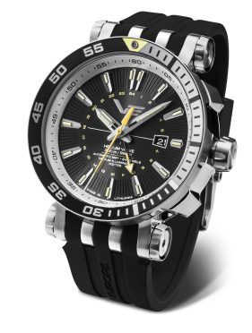 p�nsk� hodinky Vostok-Europe ENERGIA Rocket Automatic, GMT funkce NH34-575A718
