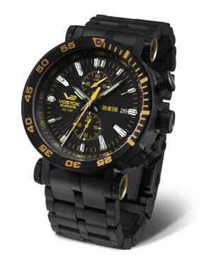 p�nsk� hodinky Vostok-Europe ENERGIA Rocket chrono line VK61/575C589B