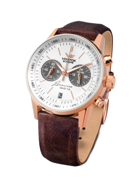 p�nsk� hodinky Vostok-Europe GAZ-14 Limuz�na chrono VK64-560B600