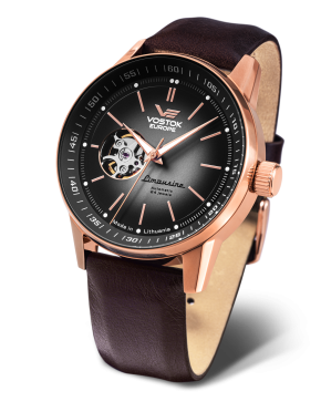 p�nsk� hodinky Vostok-Europe Limuz�na automatic, open balance NH38-560B682