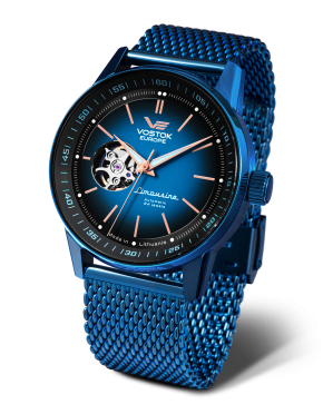 p�nsk� hodinky Vostok-Europe GAZ-14 Limuz�na automatic, open balance NH38-560D681B
