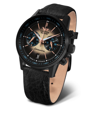 p�nsk� hodinky Vostok-Europe GAZ-14 Limuz�na chrono VK64-560C691
