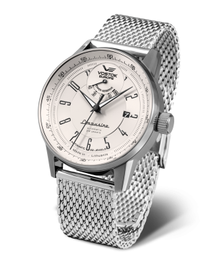 P�nske hodinky VOSTOK EUROPE Limuz�na automatic, power reserve indication YN85-560A684B