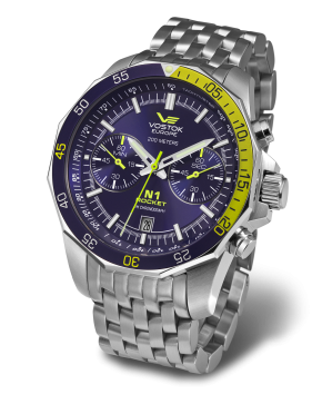 p�nsk� hodinky Vostok-Europe N-1 ROCKET chrono linie 6S21/2255253