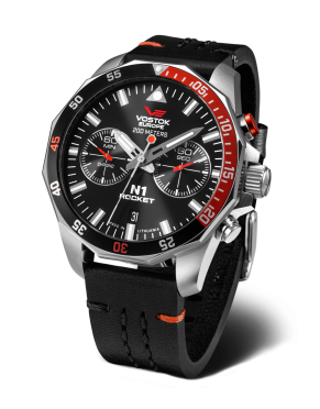 p�nsk� hodinky Vostok-Europe N-1 ROCKET chrono linie 6S21-225A707