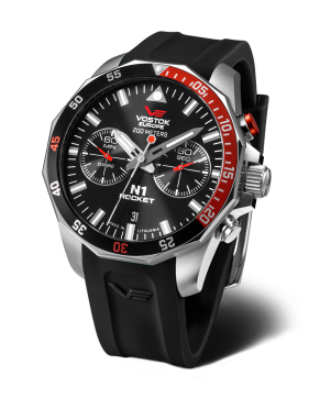 p�nsk� hodinky Vostok-Europe N-1 ROCKET chrono linie 6S21-225A707S