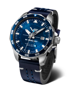 p�nsk� hodinky Vostok-Europe N-1 ROCKET automatic, GMT NH34-225A712