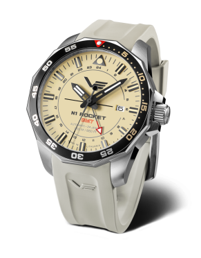 p�nsk� hodinky Vostok-Europe N-1 ROCKET automatic, GMT NH34-225A713S