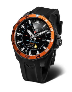 p�nsk� hodinky Vostok-Europe N-1 ROCKET automatic, GMT NH34-225C714S