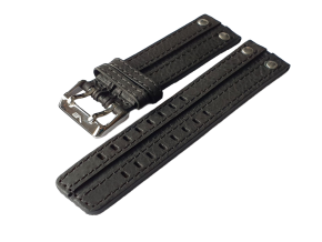 �ern� ko�en� �em�nek s ocelovou lesklou p�ezkou pro model EVEREST Underground YM8J-597A549