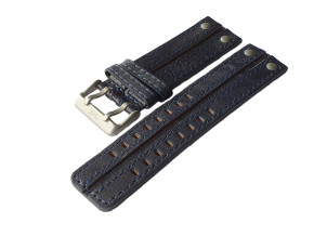 ko�en� �em�nek modr� s ocelovou matnou p�ezkou pro model EVEREST Underground YM8J-597E546