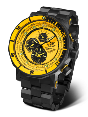 p�nsk� hodinky Vostok-Europe LUNOCHOD-2 multifunctional line YM86-620C504B